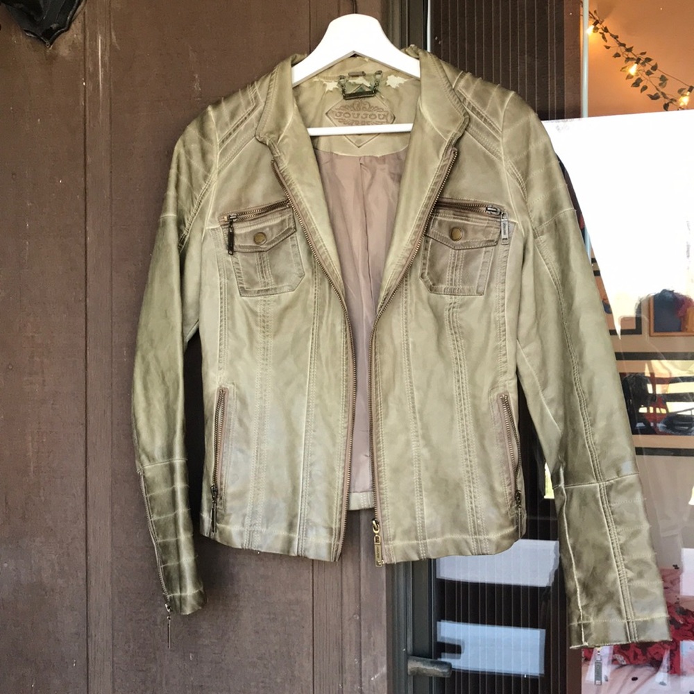 Leather jacket!